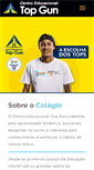 Mobile Screenshot of colegiotopgun.com.br